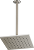 Single-Setting Metal Raincan Shower Head