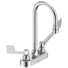 Two Handle 4 In Deck-Mount Faucet