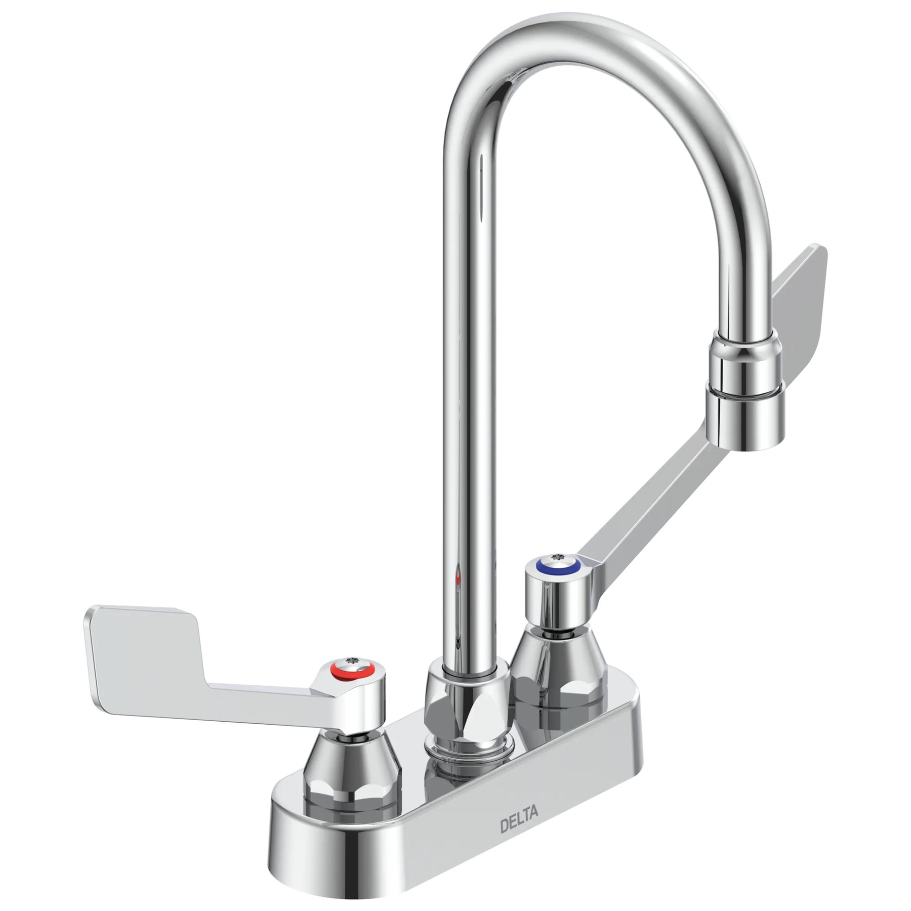 Two Handle 4 In Deck-Mount Faucet