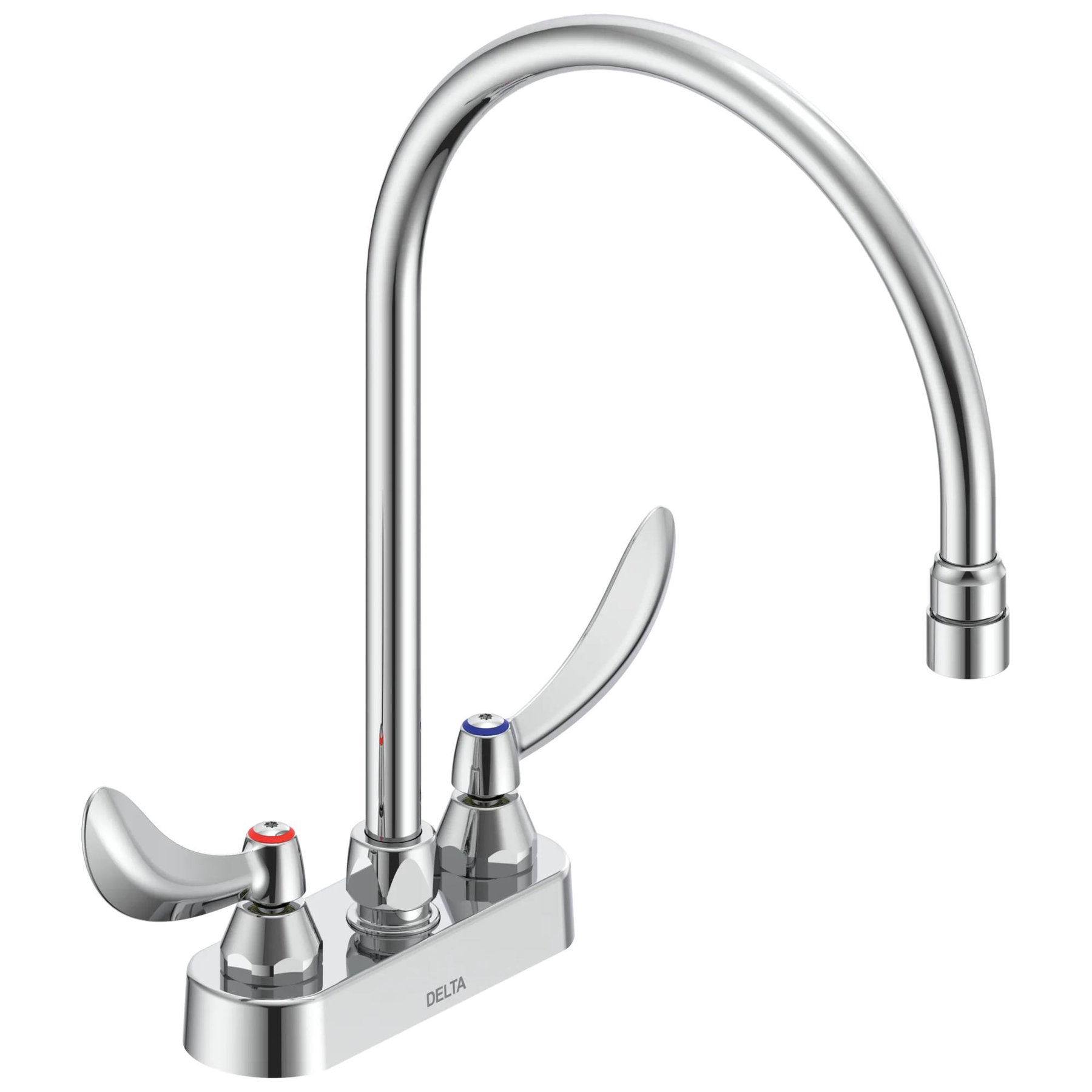 Two Handle 4 In Deck-Mount Faucet