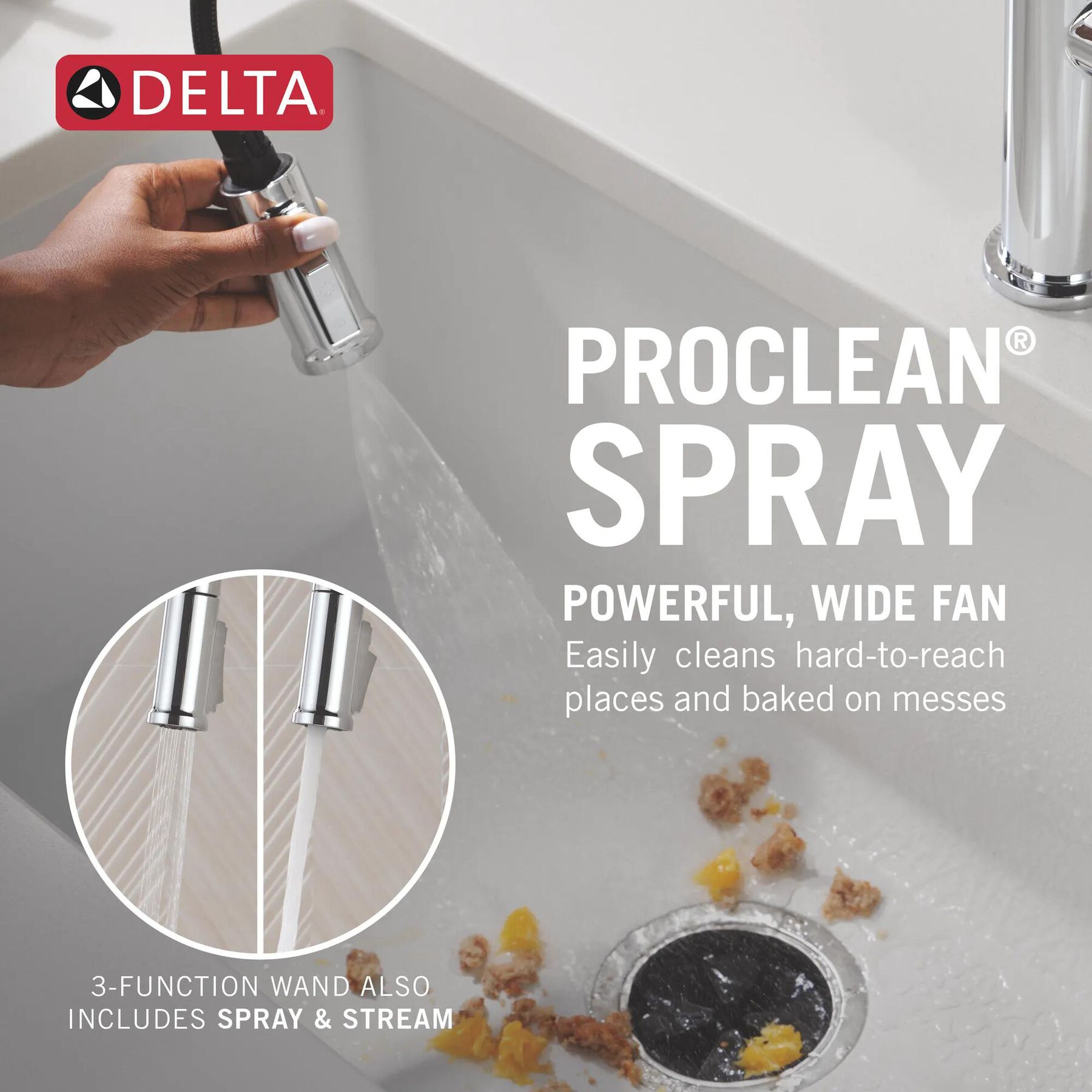 Single Handle Pull-Down Kitchen Faucet