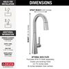 Single Handle Pull-Down Bar/Prep Faucet