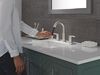 Two Handle Widespread Pull-Down Bathroom Faucet (Recertified)
