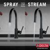 Single Handle Pull-Down Touch<sub>2</sub>O&reg; Technology Kitchen Faucet with Touchless Technology