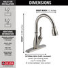 Single Handle Pull-Down Kitchen Faucet with ShieldSpray&reg; Technology (Recertified)