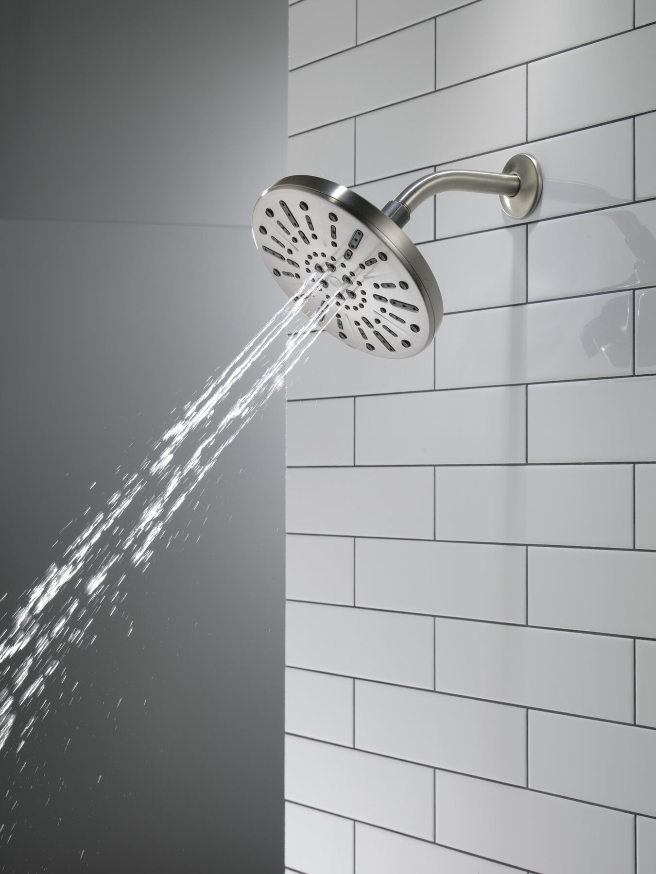 4-Setting Raincan Shower Head