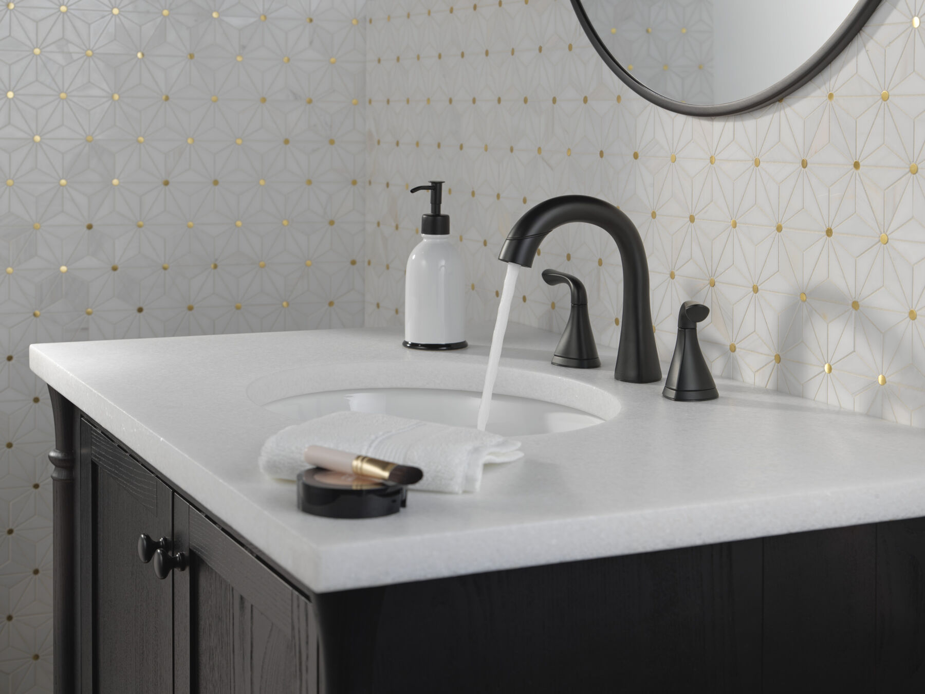 Widespread Bathroom Pull-Down (Recertified)