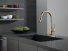 Single Handle Pull-Down Kitchen Faucet with Touch<sub>2</sub>O&reg; Technology Technology