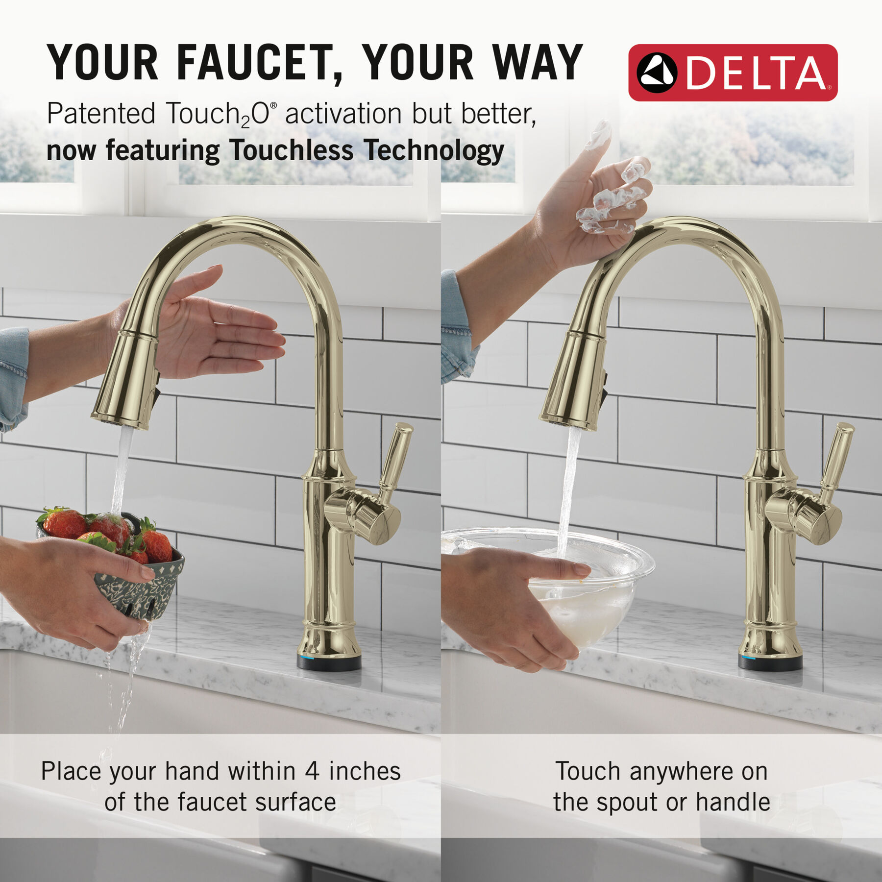 Pull-Down Kitchen Single Handle with Soap Dispenser Bundle