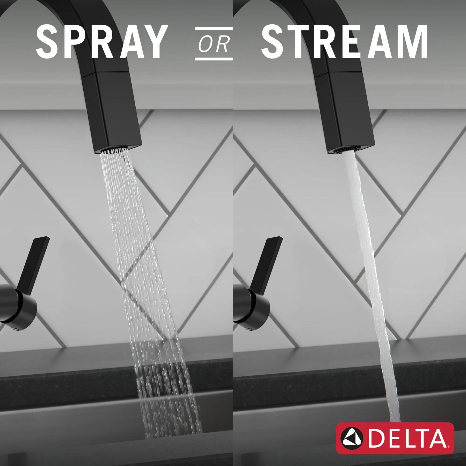 Single Handle Pull-Down Kitchen Faucet