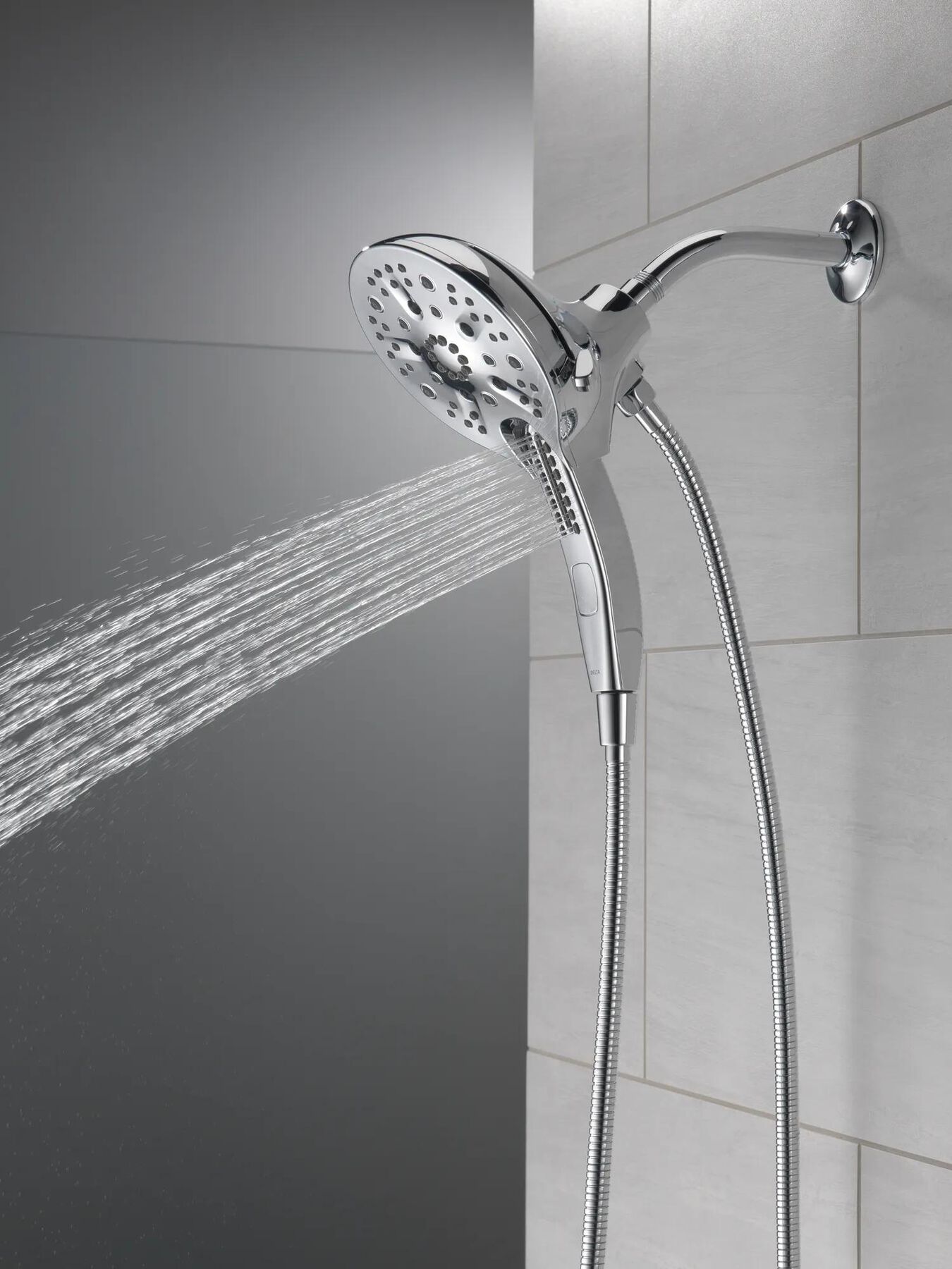 In2ition&reg; H<sub>2</sub>Okinetic&reg; 5-Setting Two-in-One Shower (Recertified)
