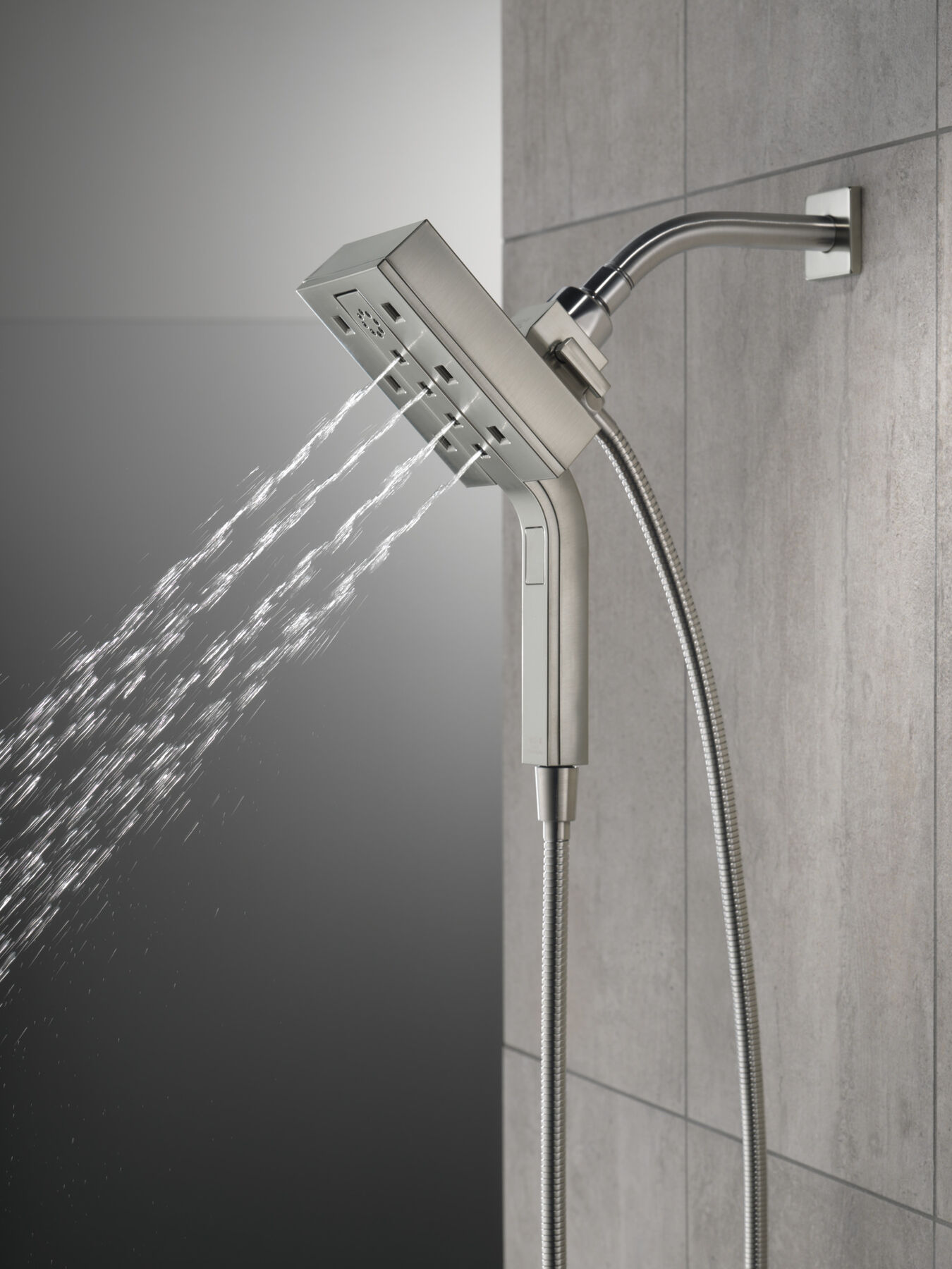 H2Okinetic&reg; In2ition&reg; 4-Setting Two-in-One Shower (Recertified)