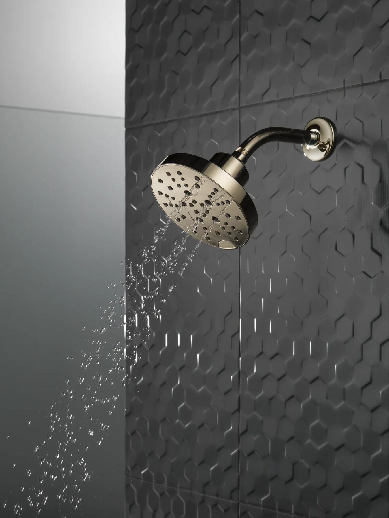 H<sub>2</sub>Okinetic&reg; 5-Setting Contemporary Raincan Shower Head