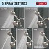 Monitor 14 Series Shower Trim with 5-Setting Combination Showerhead Bundle