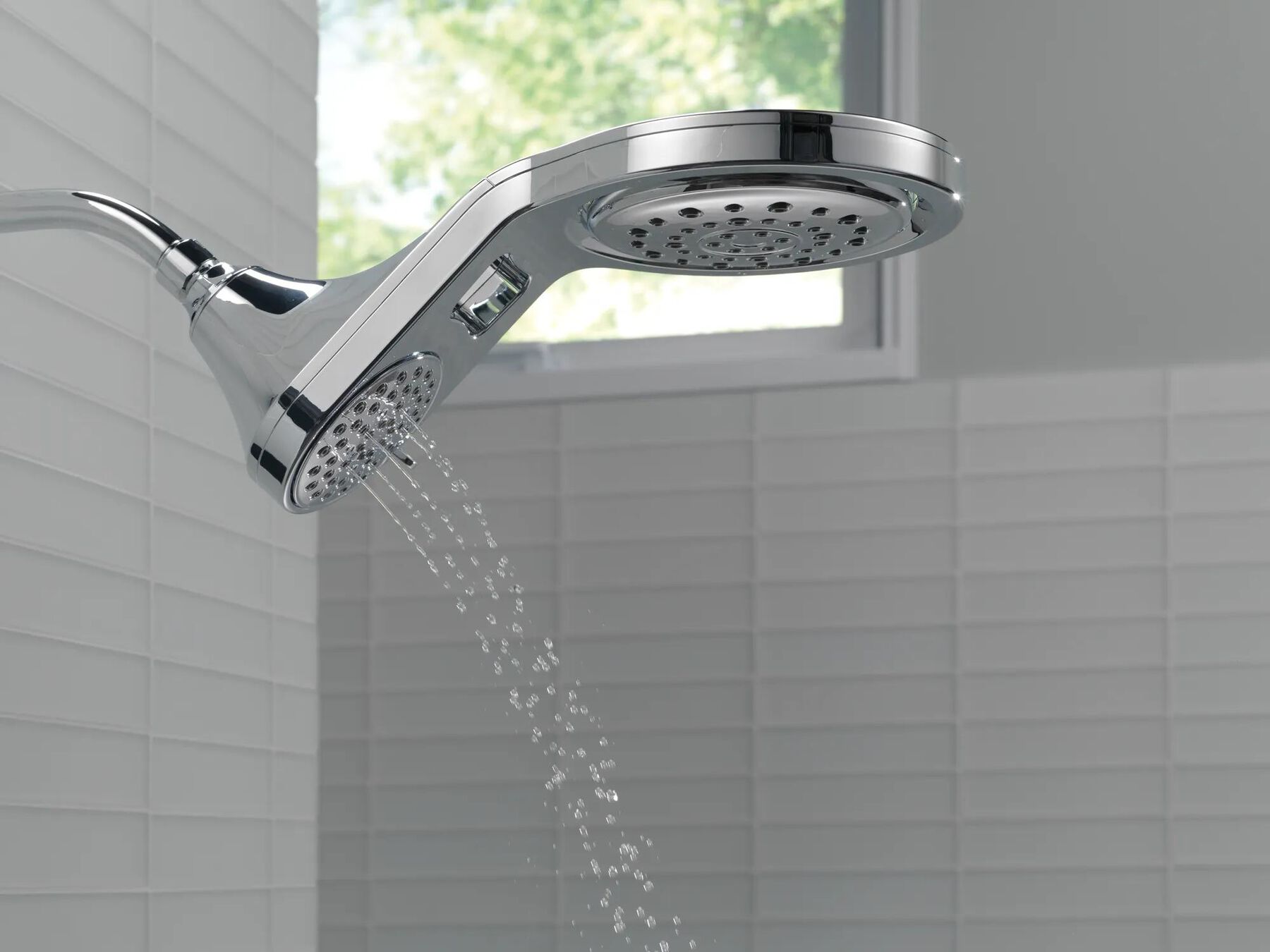 HydroRain 5-Setting Shower Head