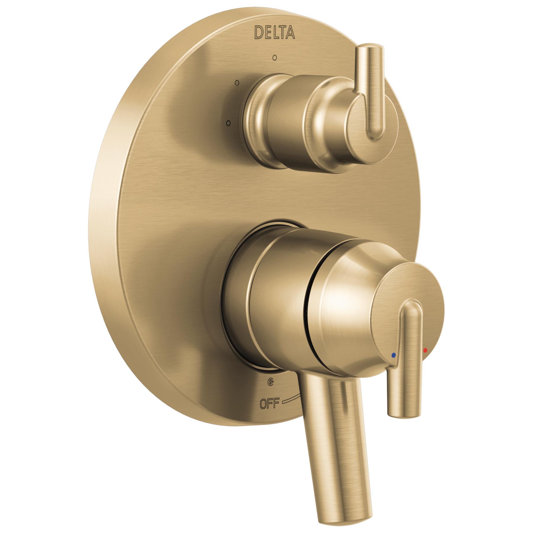 Contemporary Monitor&reg; 17 Series Valve Trim with 3-Setting Integrated Diverter