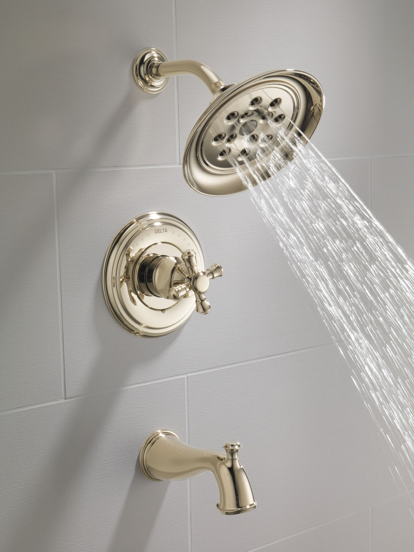 H2O Tub/Shower Trim 1H w/o Handle 14S (Recertified)