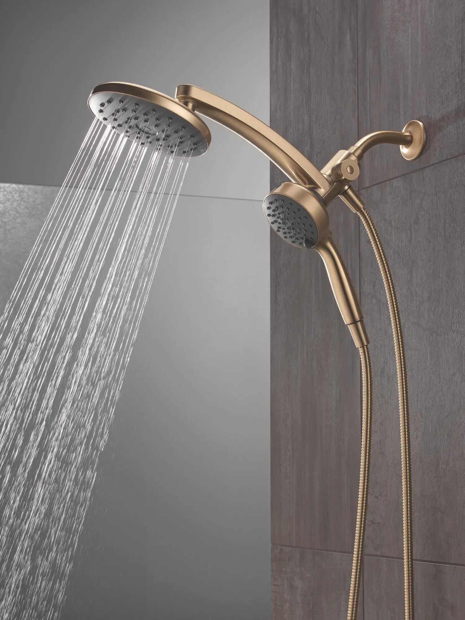 PivotPro™ 3-in-1 Combination Shower with TouchClean® Spray Face in