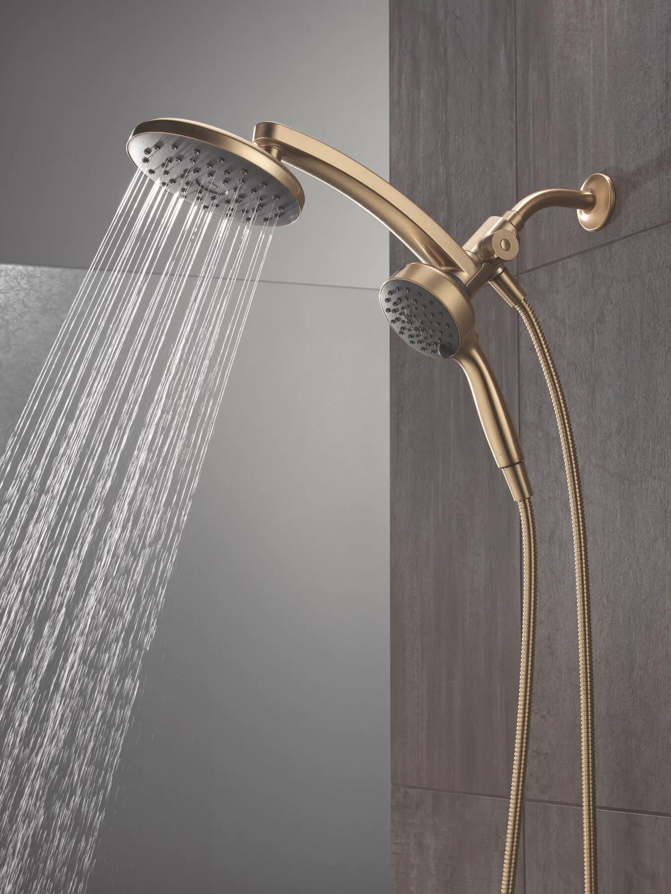 PivotPro&trade; 3-in-1 Combination Shower with TouchClean&reg; Spray Face