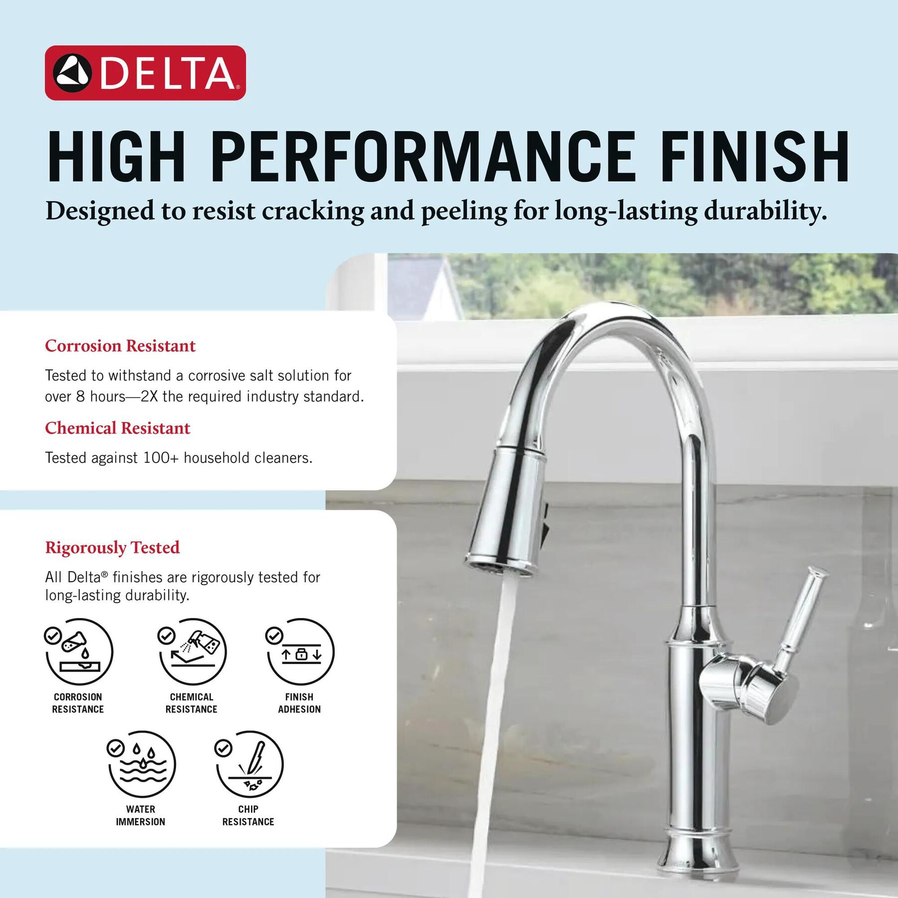 Single Handle Pull-Down Kitchen Faucet