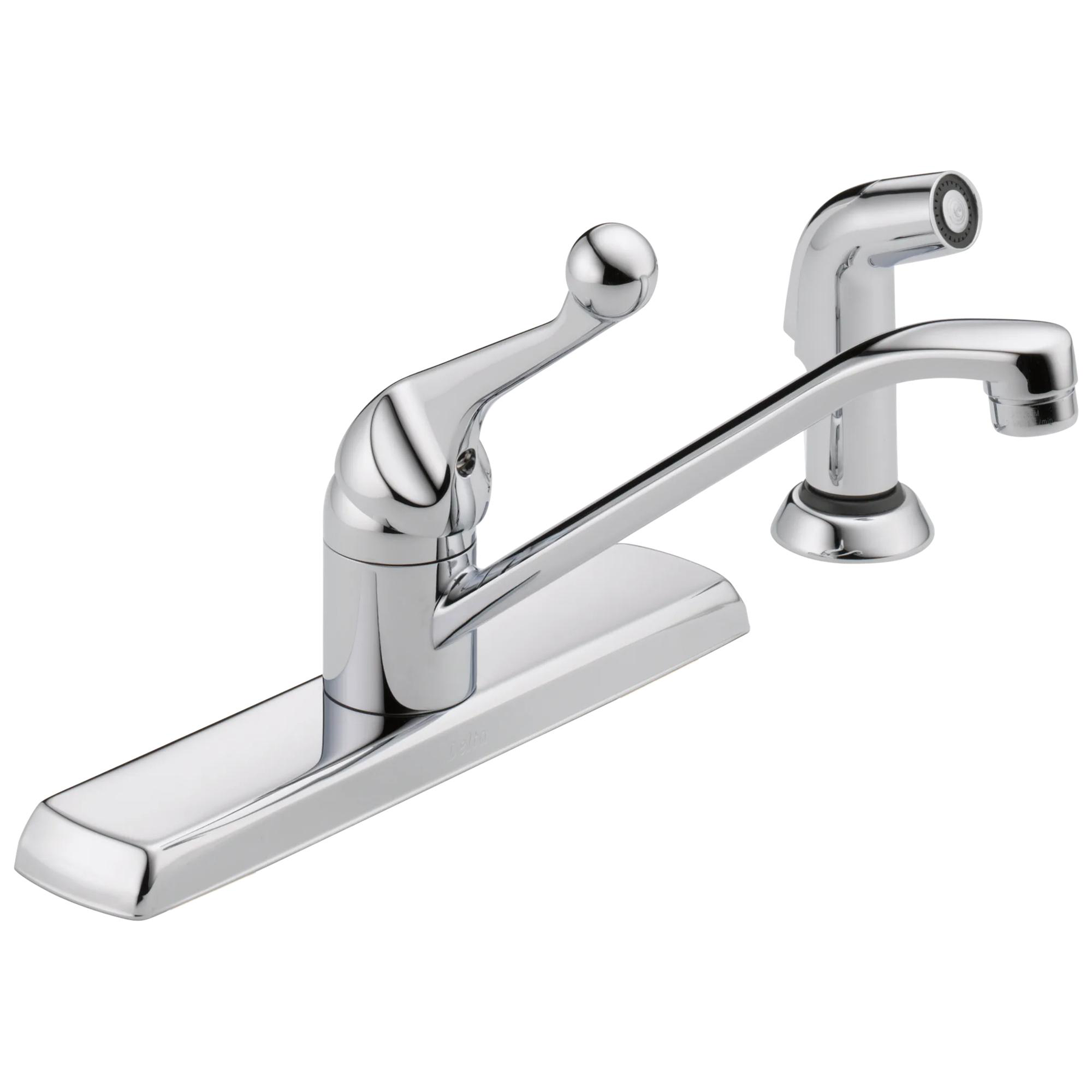 Single Handle Kitchen Faucet with Spray