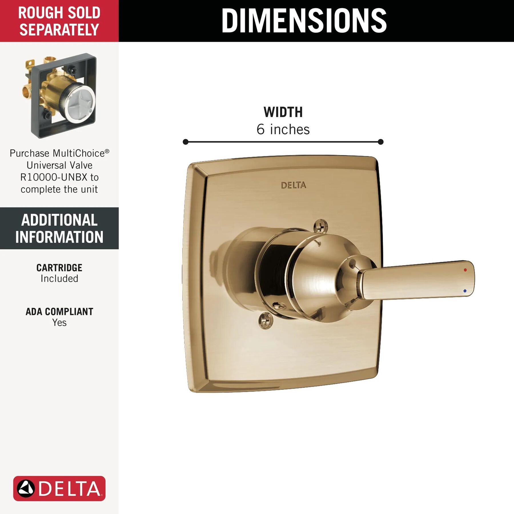 Monitor&reg; 14 Series Valve Only Trim