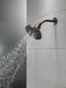 H<sub>2</sub>Okinetic&reg; 5-Setting Transitional Raincan Shower Head