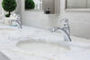 Single Hole Metering Slow-Close Bathroom Faucet