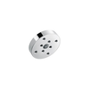 H<sub>2</sub>Okinetic&reg; Single-Setting Raincan Shower Head (Recertified)