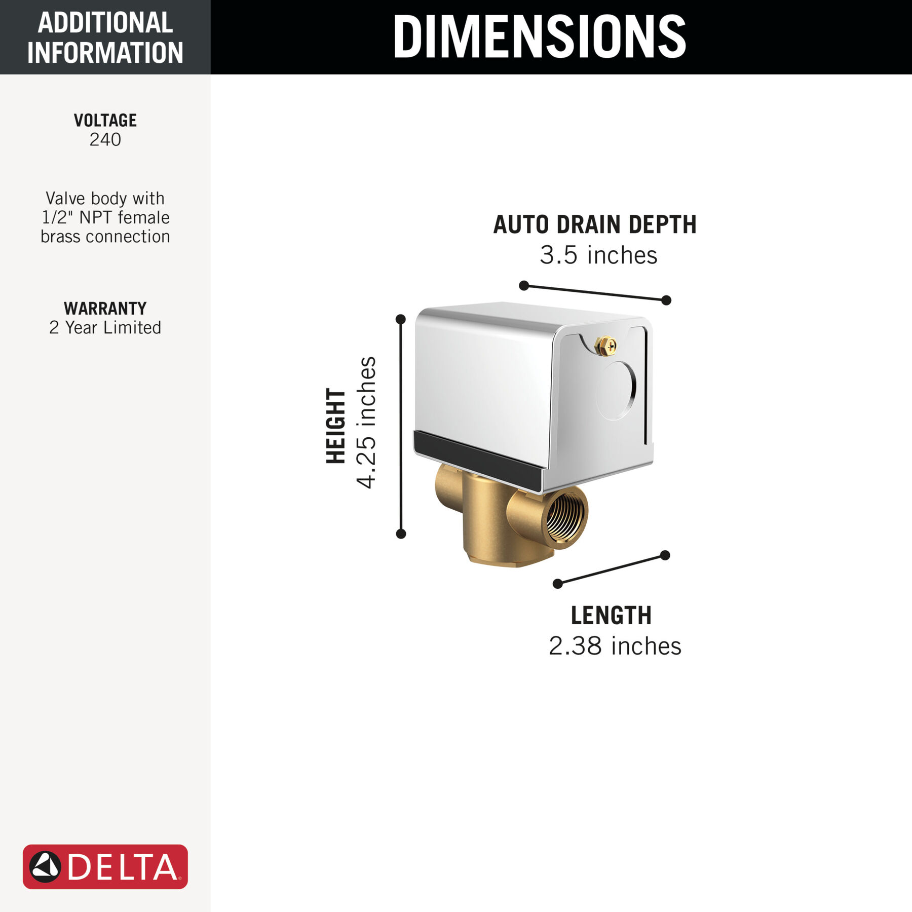 Auto Drain - 240v