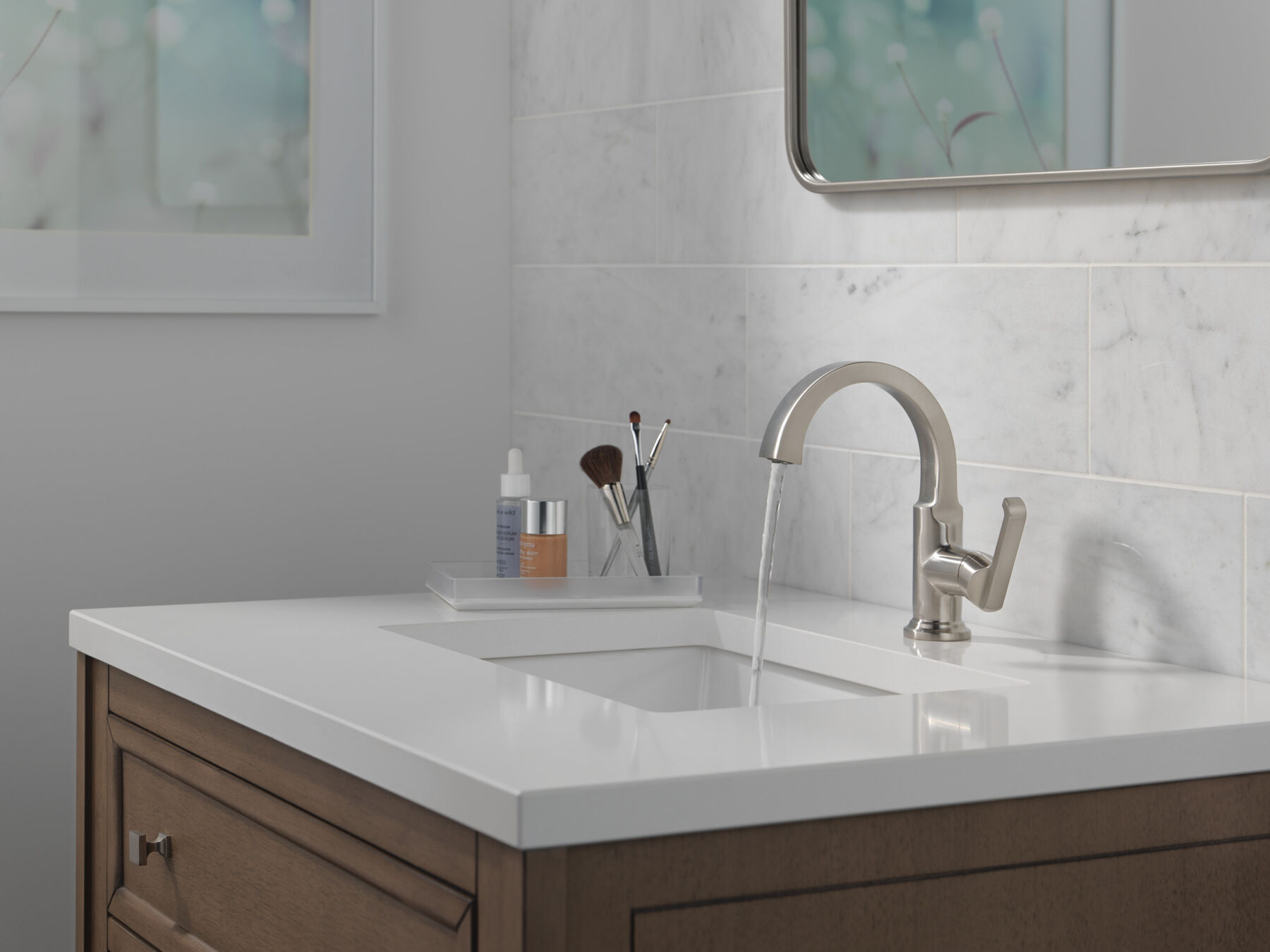 Single Handle Bathroom Faucet (Recertified)