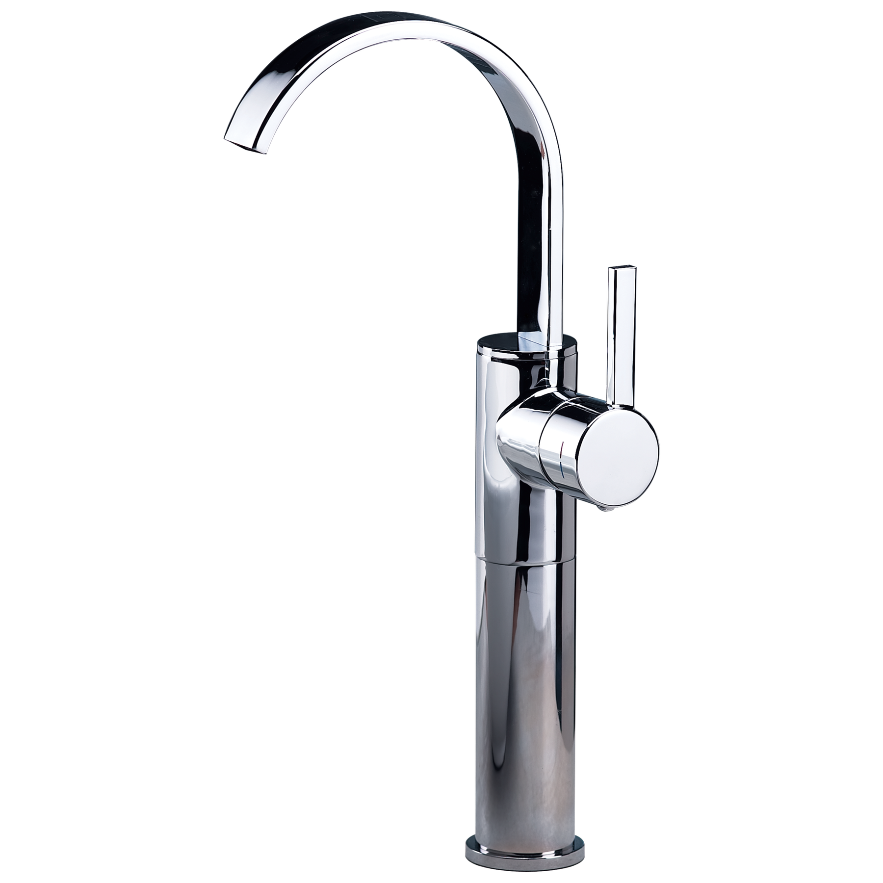 Single Hole Bathroom; with Pillar Extension - Includes Pop-Up Ceramic Valve System