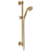 H<sub>2</sub>Okinetic&reg; 3-Setting Slide Bar Hand Shower