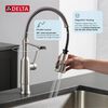 Single-Handle Pull-Down Spring Kitchen Faucet