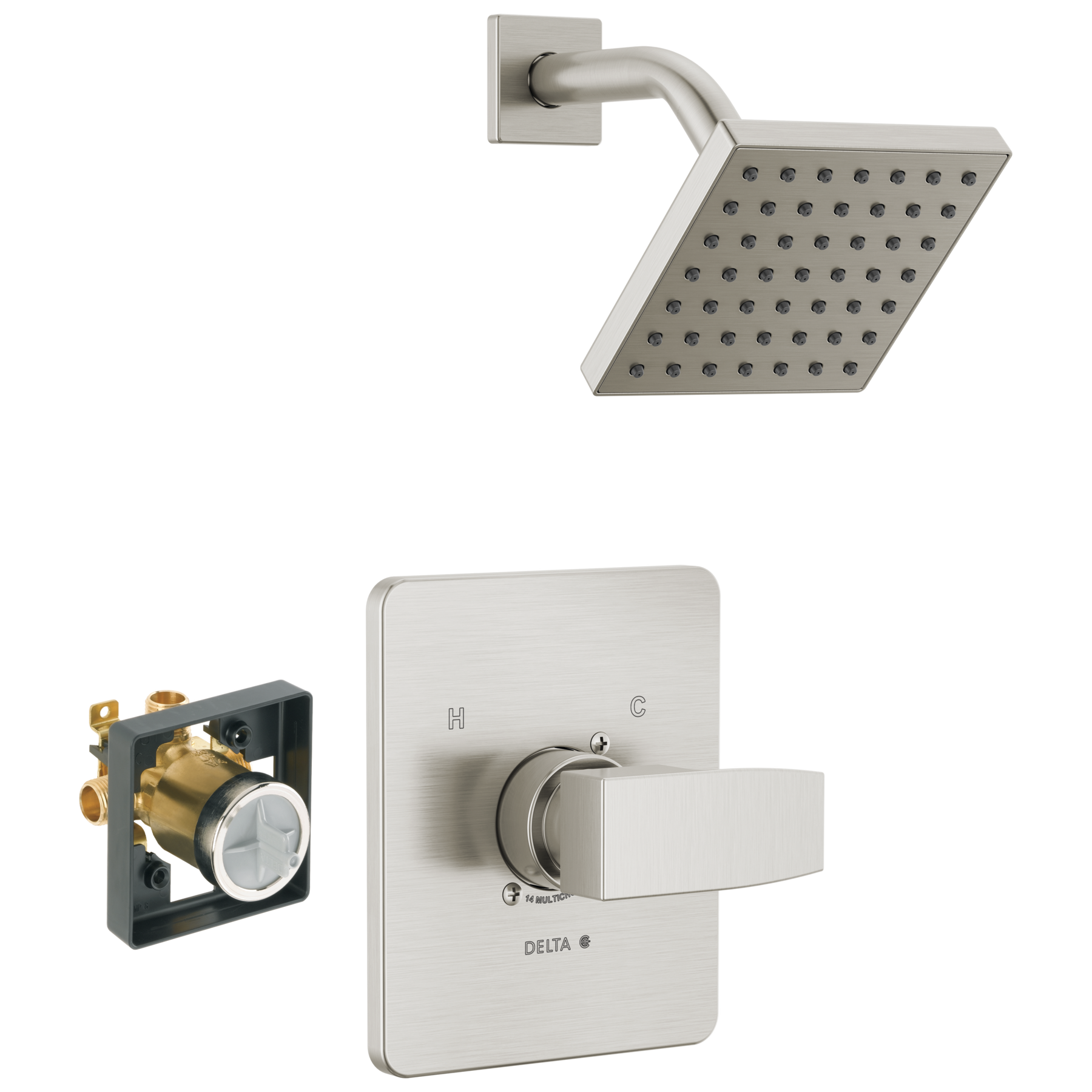 Shower Trim with Rough Bundle - 14 Series