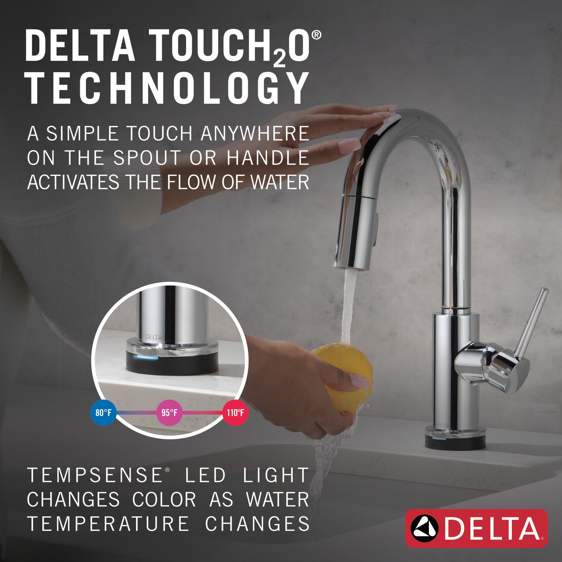 Touch2O Pull-Down Prep Faucet (Recertified)