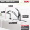 Single Handle Kitchen Faucet with Spray (Recertified)