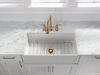 Two Handle Pull-Down Bridge Kitchen Faucet