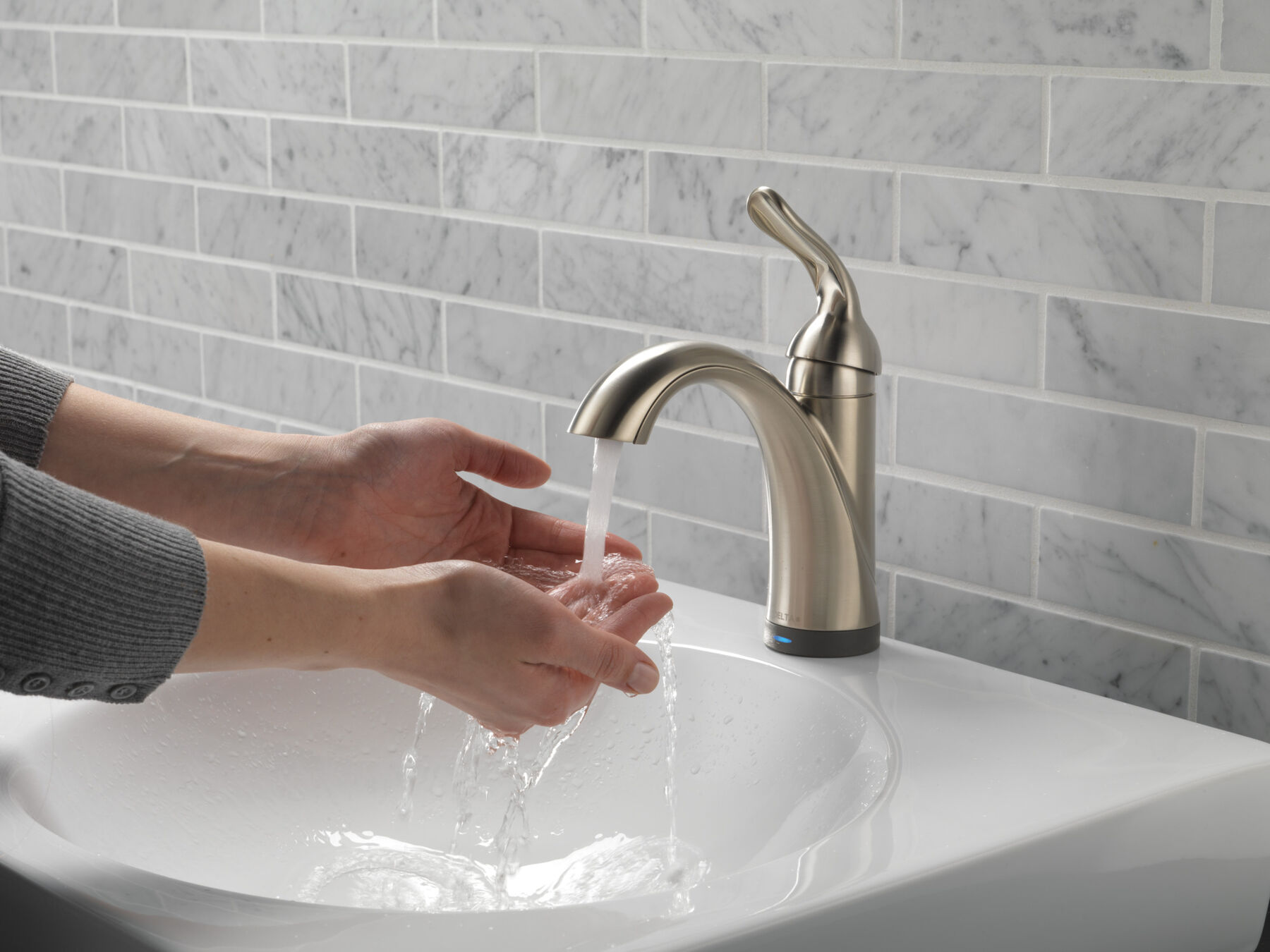 Touch2O&reg; Bathroom Faucet with Touchless Technology