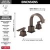 Widespread Bathroom Faucet (Recertified)