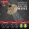 H<sub>2</sub>Okinetic&reg; 5-Setting Contemporary Raincan Shower Head
