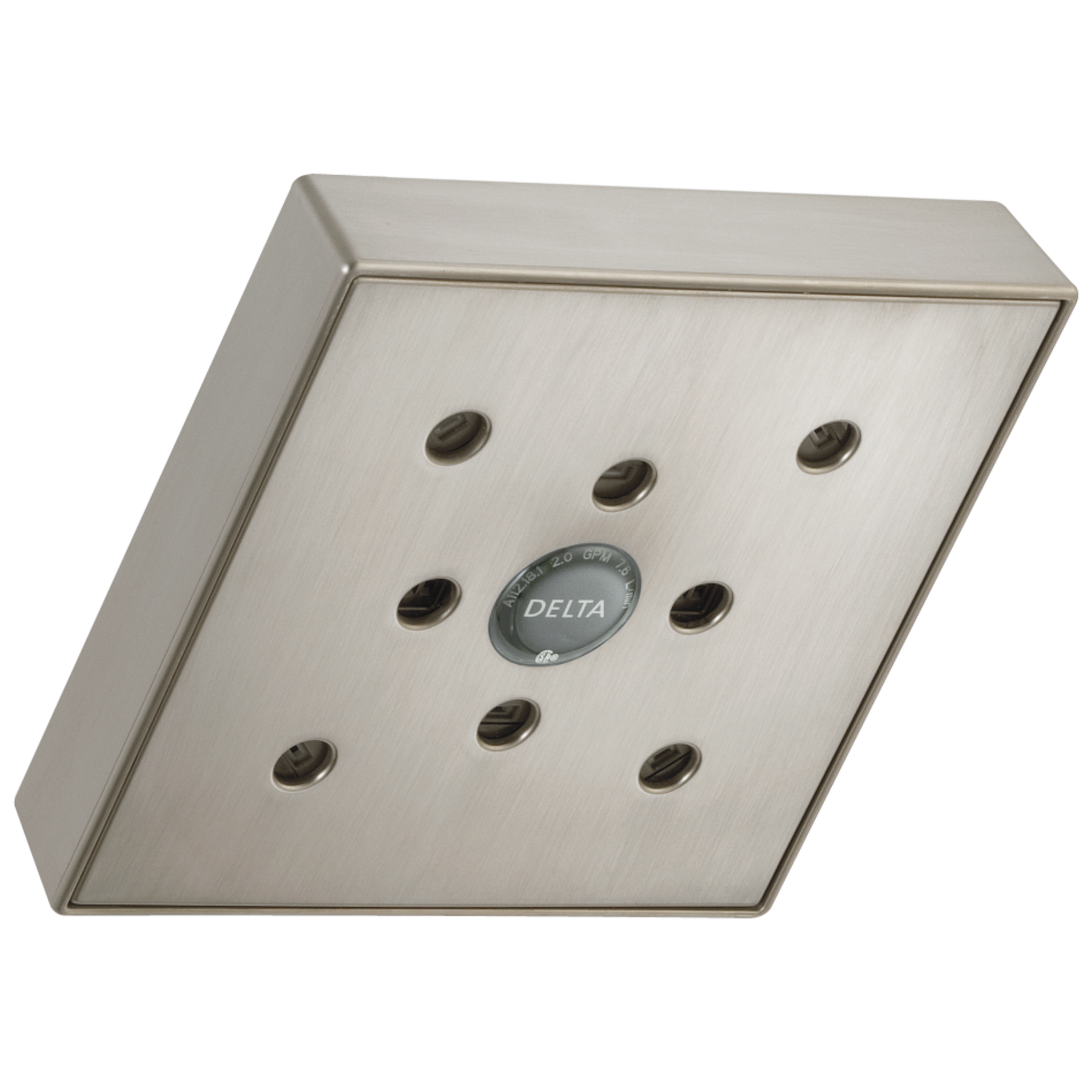 H<sub>2</sub>Okinetic&reg; Single-Setting Raincan Shower Head