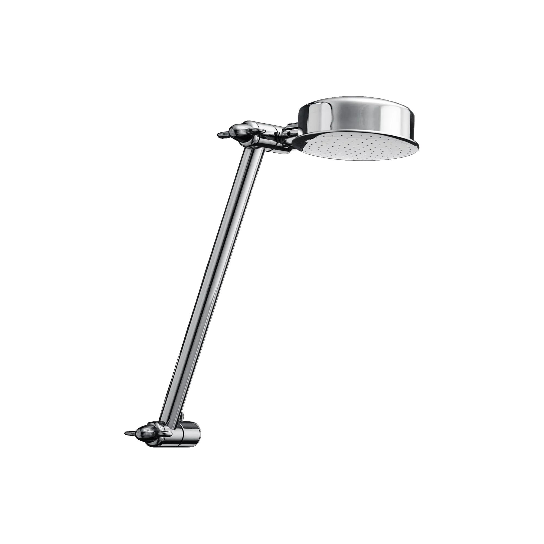 Single-Setting Adjustable Arm Raincan Shower Head