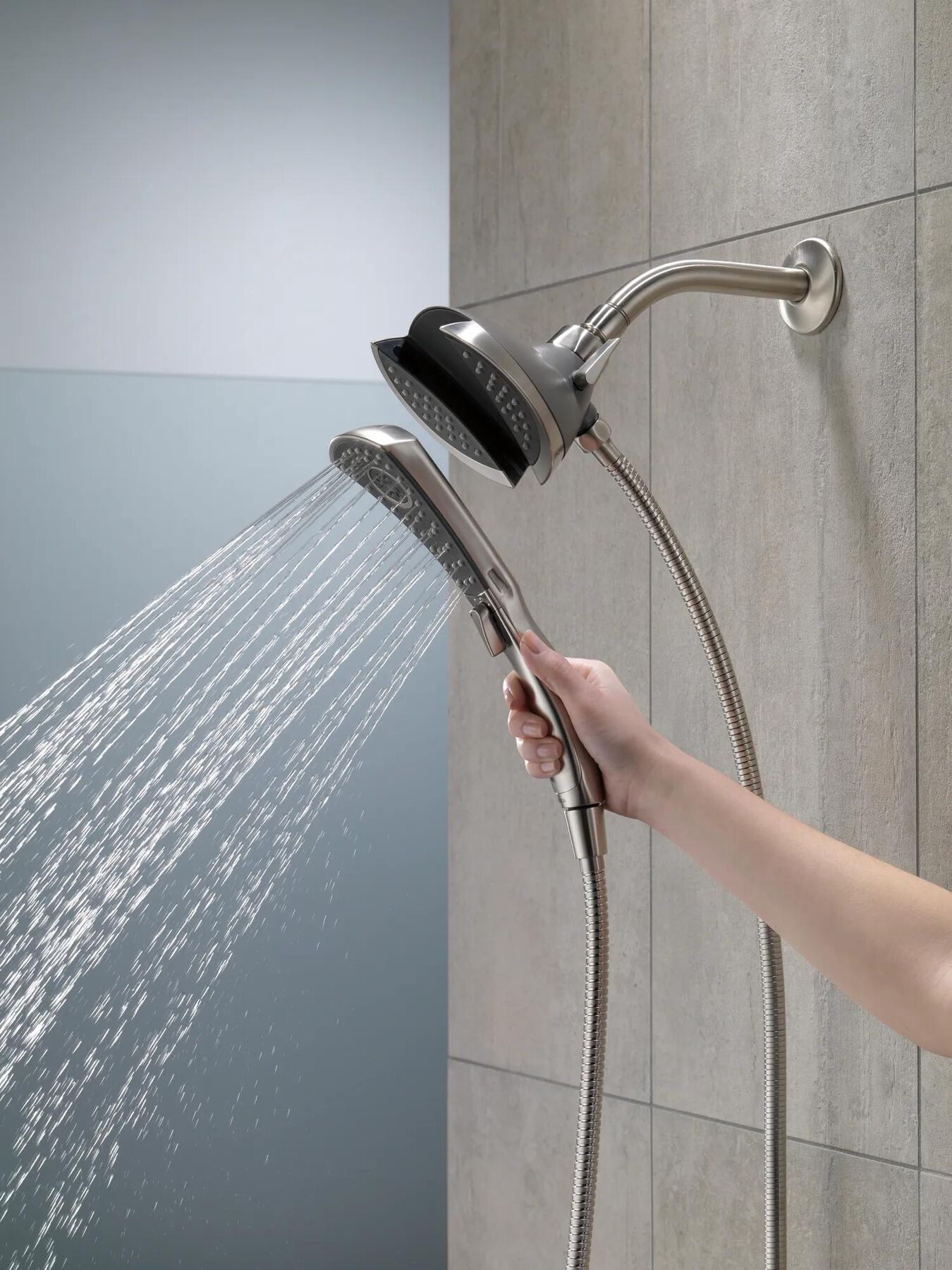 In2ition&reg; 4-Setting Two-in-One Shower