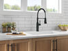 Single-Handle Pull-Down Spring Kitchen Faucet