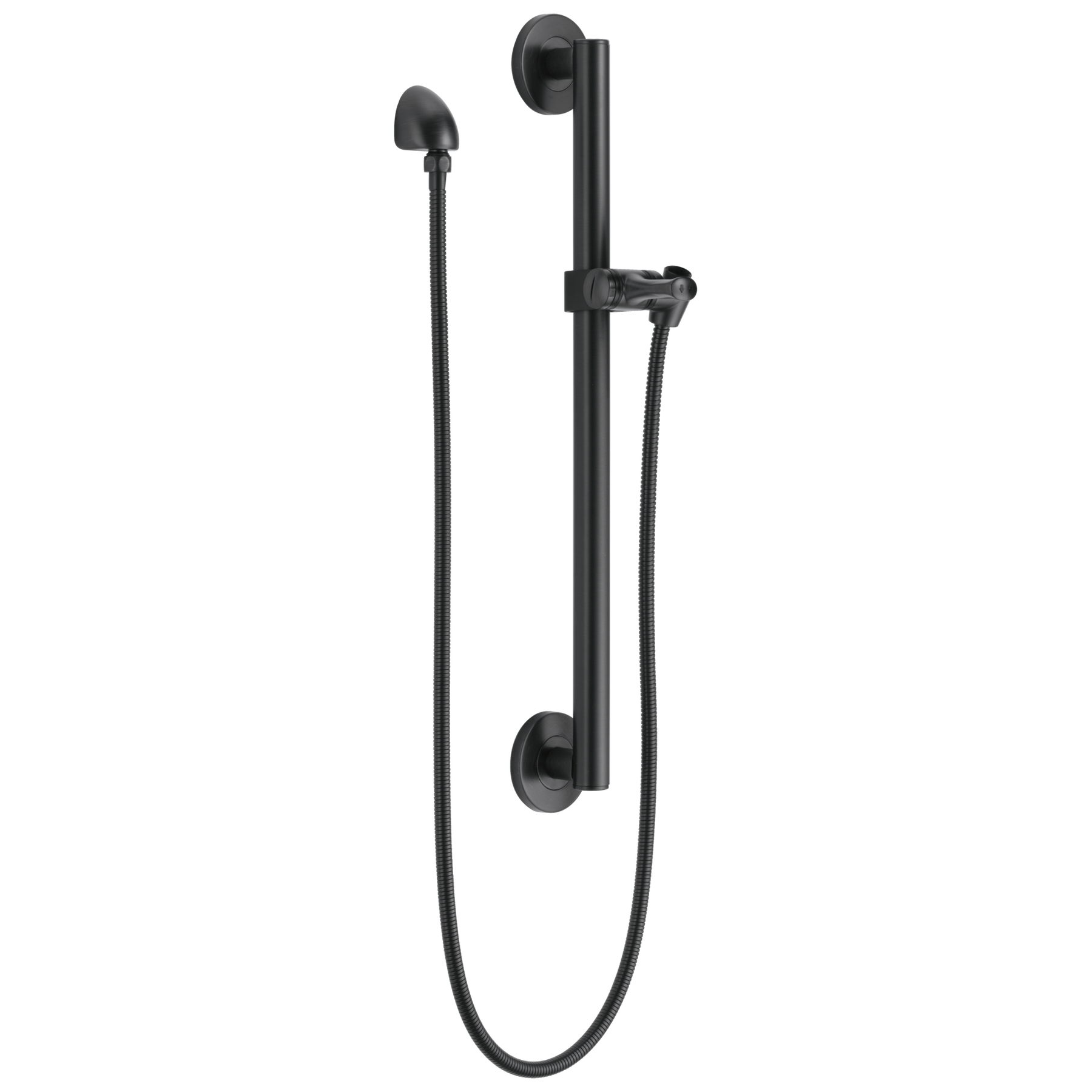 Adjustable Slide Bar / Grab Bar Assembly with Elbow