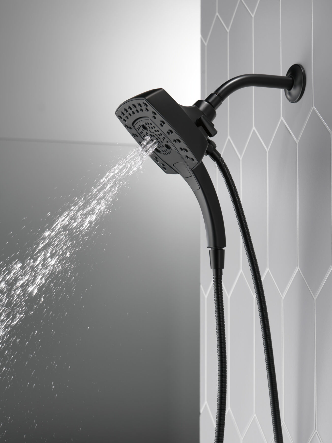 H<sub>2</sub>Okinetic&reg; In2ition&reg; 5-Setting Two-in-One Shower (Recertified)