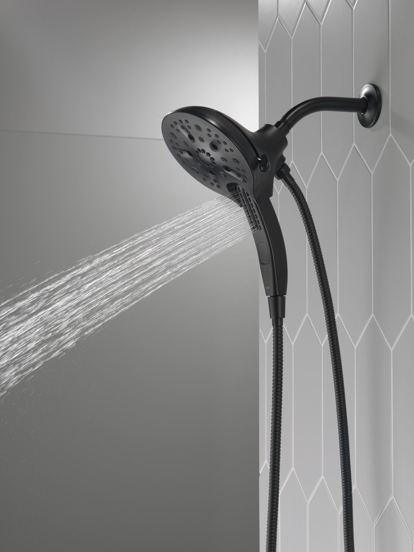 In2ition&reg; H<sub>2</sub>Okinetic&reg; 5-Setting Two-in-One Shower (Recertified)