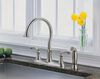 Two Handle Kitchen Faucet with spray