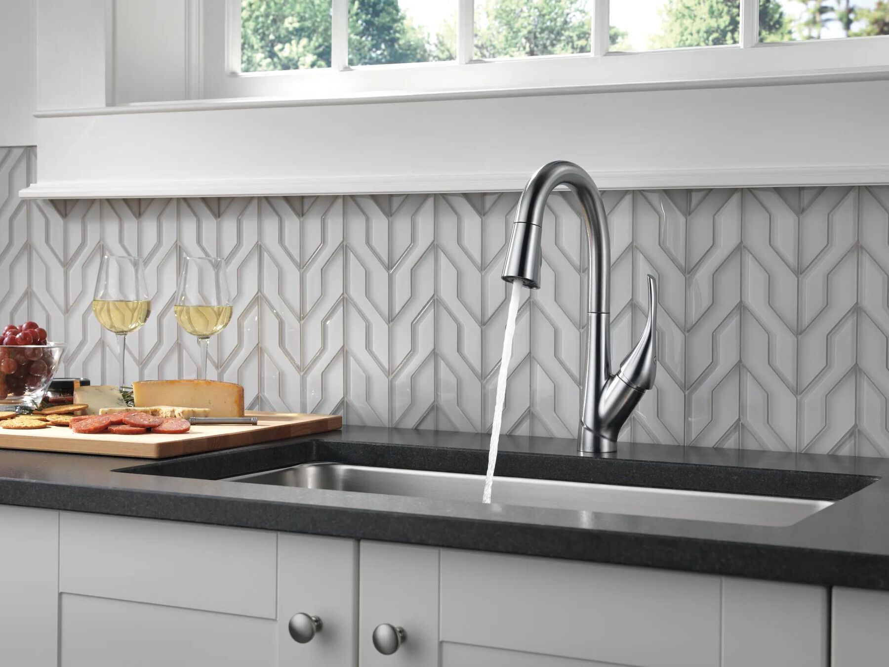 Single Handle Pull-Down Bar / Prep Faucet